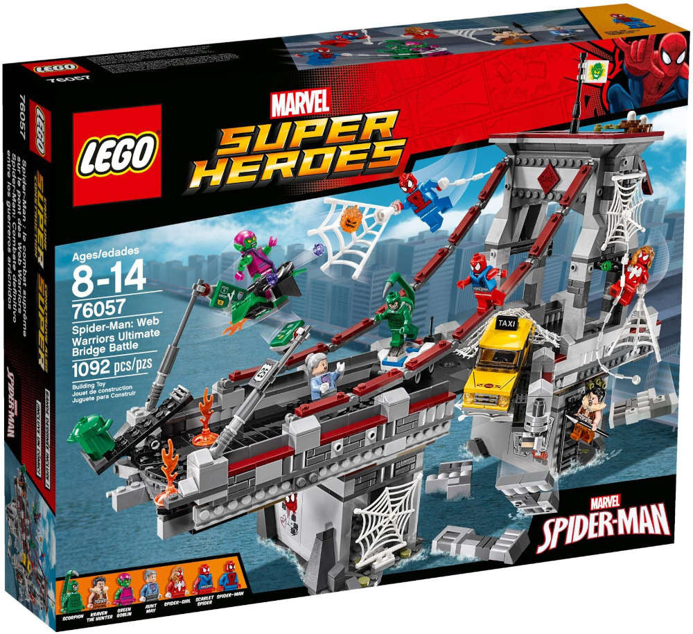 Lego Marvel Super Heroes 76057 SpiderMan - Web Warriors Bridge Battle