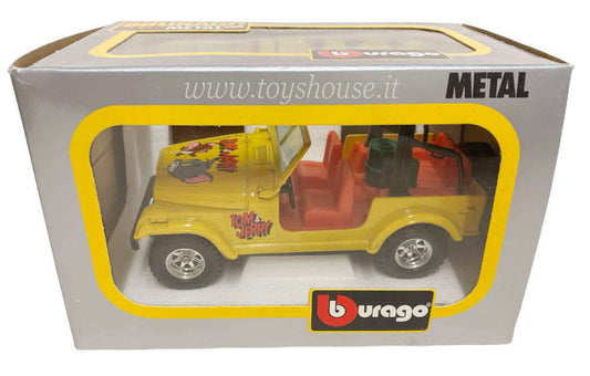 Bburago 1:24 scale item 1105 Super Collection Jeep CJ-7 Tom &amp; Jerry (Car ONLY)