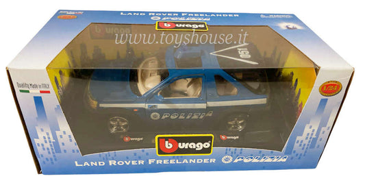 Bburago 1:24 scale item 22037 New Bijoux Collection Land Rover Freelander Police