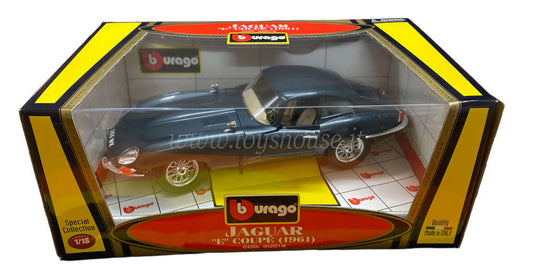 Bburago 1:18 scale item 30018 Special Collection Jaguar E Coupé 1961