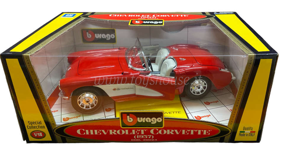 Bburago 1:18 scale item 30024 Special Collection Chevrolet Corvette 1957