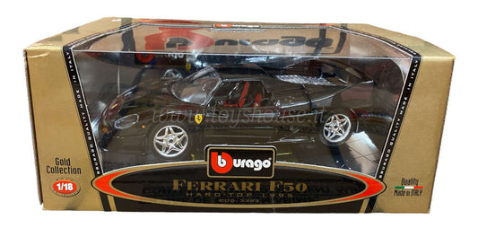 Bburago 1:18 scale item 3382 Gold Collection Ferrari F50 Hardtop 1995