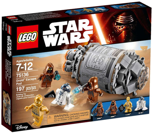 Lego Star Wars 75136 Capsula Di Salvataggio Droid