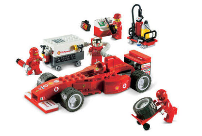 Lego Racers 8673 Rifornimento Ferrari F1