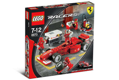 Lego Racers 8673 Rifornimento Ferrari F1