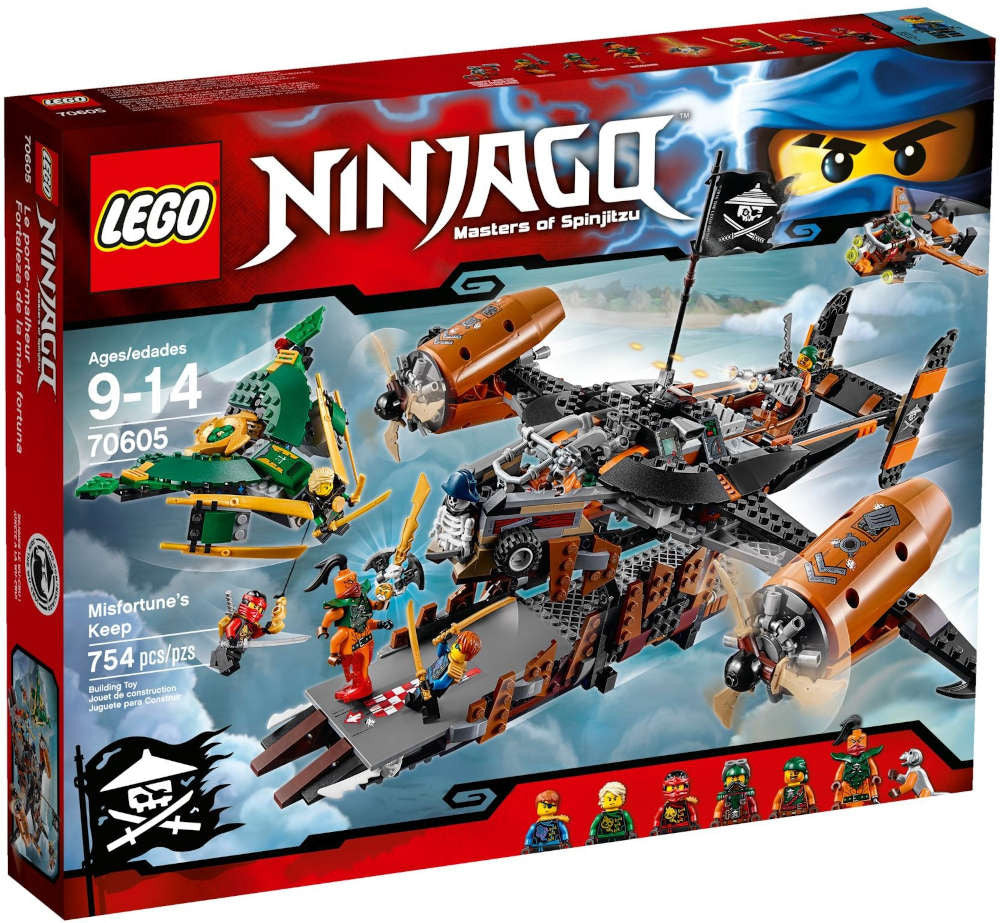 Lego Ninjago 70605 La Fortezza Della Sventura