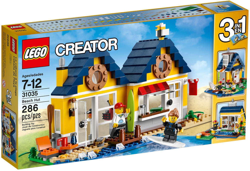 Lego Creator 3in1 31035 Cabina Da Spiaggia