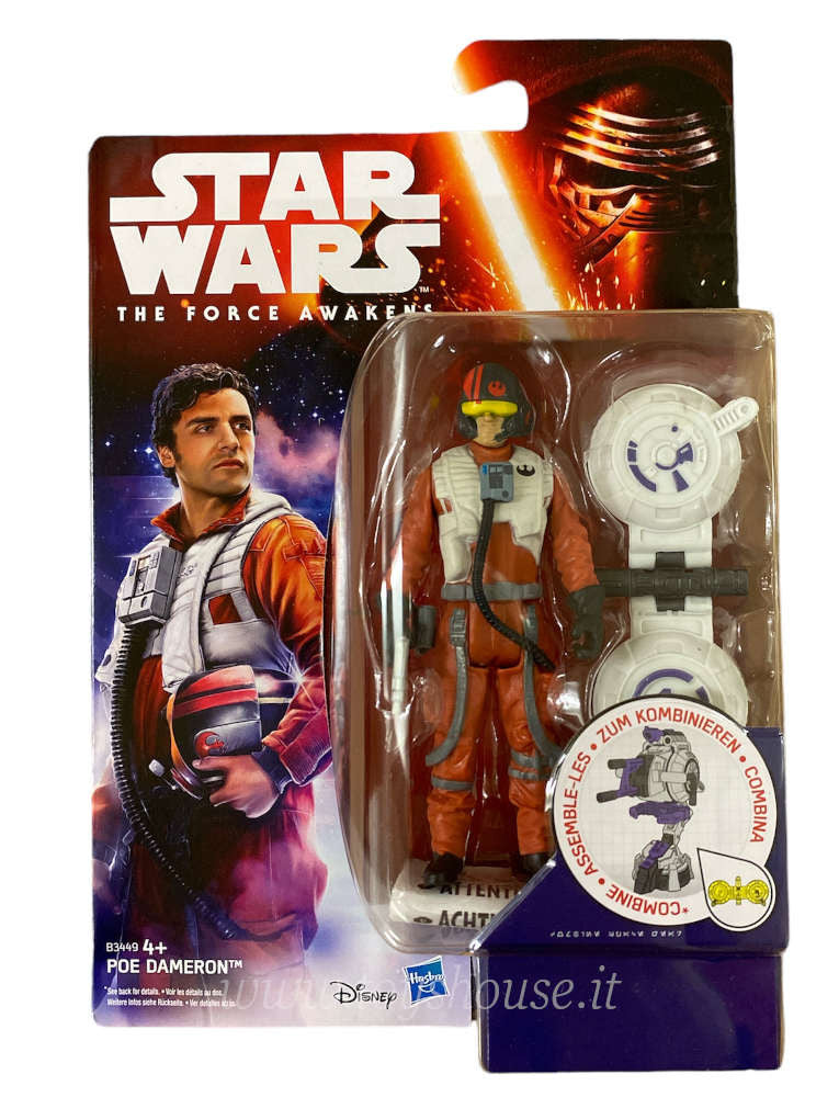Star Wars Il Risveglio della Forza Poe Dameron Hasbro 2015 Action Figure