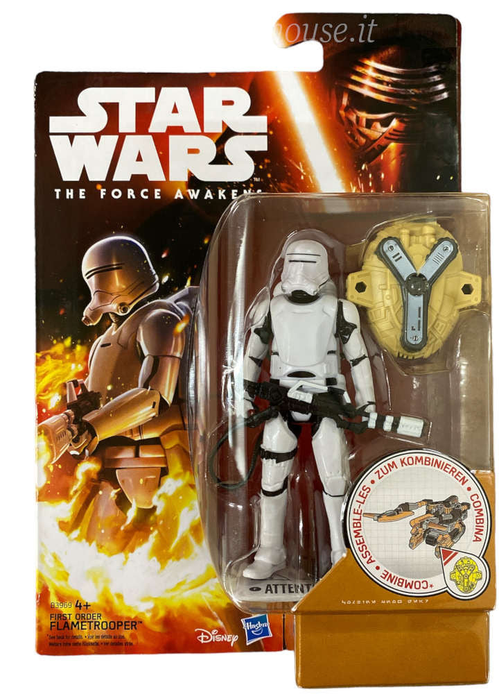 copy of Star Wars Il Risveglio della Forza  First Order FlameTrooper Hasbro 2015 Action Figure