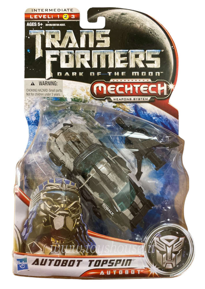 Transformers Dark of the Moon Topsin Mechtech Hasbro Transformers Action Figure