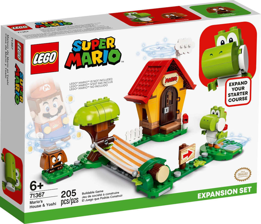 Lego Super Mario 71367 Casa di Mario e Yoshi - Pack di Espansione