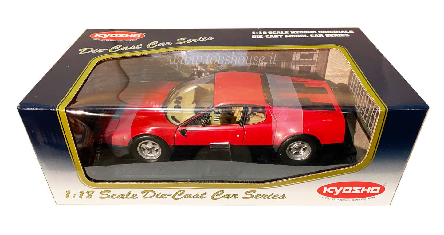 Kyosho 1:18 scale model item 08173R Ferrari 365 GT4/BB 1973