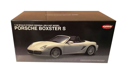 Kyosho 1:18 scale model item 08382W Porsche Boxster S Spider RS60 2009