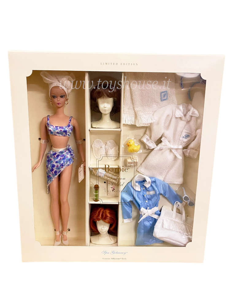 Barbie The Spa Getaway Cofanetto Silkstone B1319 Collezione Fashion Model Gold Label