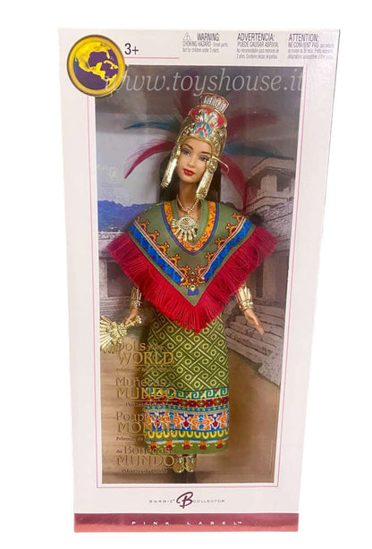 Barbie Principessa dell'Antico Messico C2203 Collezione Le Principesse del Mondo Pink Label