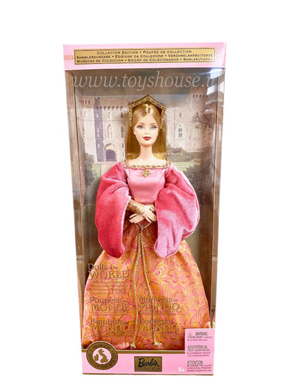 Barbie Principessa Inglese B3459 Collezione Le Principesse del Mondo Pink Label