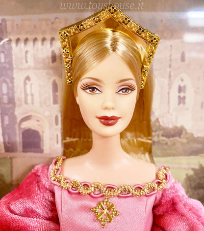 Barbie Principessa Inglese B3459 Collezione Le Principesse del Mondo Pink Label