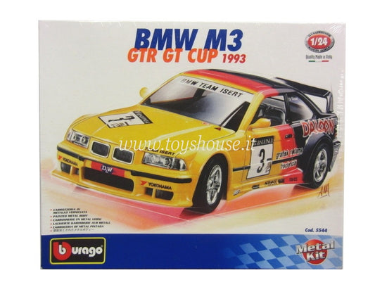 Bburago scala 1:24 articolo 5544 Bijoux Kit BMW M3 GTR GT Cup