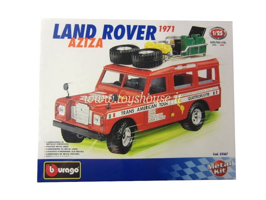 Bburago scala 1:24 articolo 55167 Bijoux Kit Land Rover Aziza