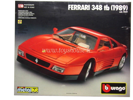 Bburago scala 1:18 articolo 7039 Kit Collection Ferrari 348 TB