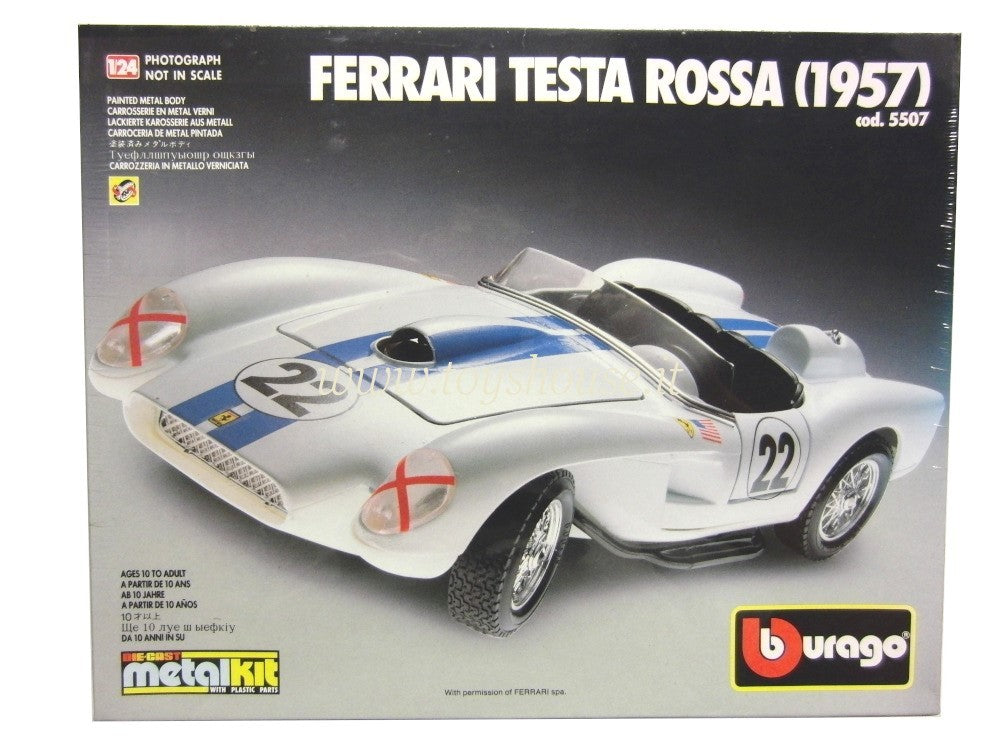 Bburago scala 1:24 articolo 5507 Bijoux Kit Ferrari 250 Testa Rossa