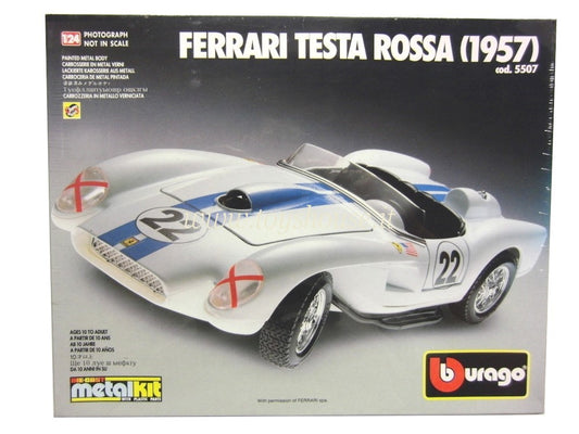 Bburago scala 1:24 articolo 5507 Bijoux Kit Ferrari 250 Testa Rossa