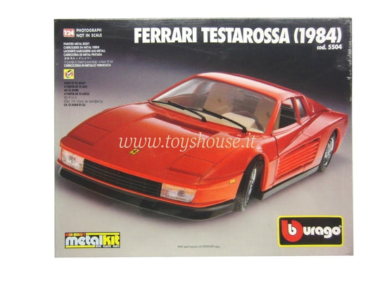Bburago scala 1:24 articolo 5504 Bijoux Kit Ferrari Testarossa