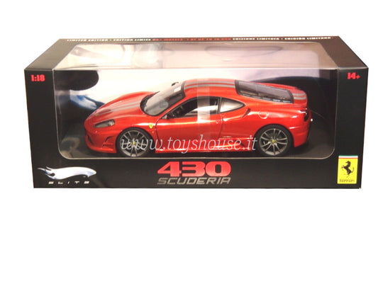 Hot Wheels 1:18 scale item L2973 Elite Ferrari F430 Scuderia Limited Edition 1000 pcs