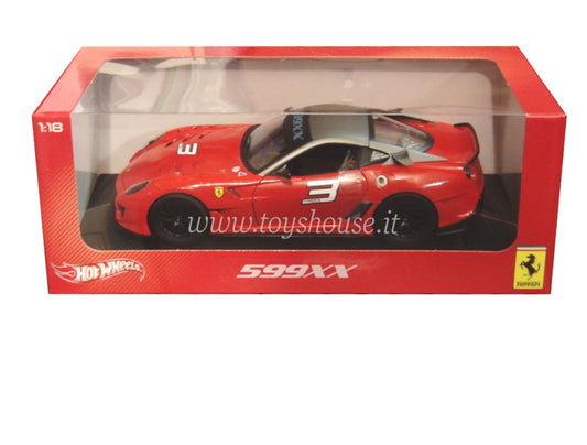 Hot Wheels scala 1:18 articolo V7432 Foundation Ferrari 599XX