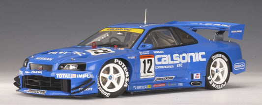 AUTOart 1:18 scale article 80276 Motorsport Collection Nissan Skyline GTR R34 JGTC 2002 « Calsonic » n.12