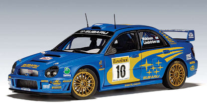 AUTOart 1:18 scale item 80292 Subaru Impreza WRC Winner Rally Monte Carlo 2002