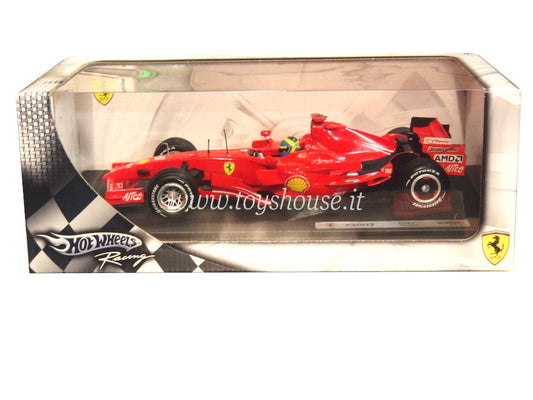 Hot Wheels scala 1:18 articolo K6630 Racing Ferrari F2007 Massa 2007