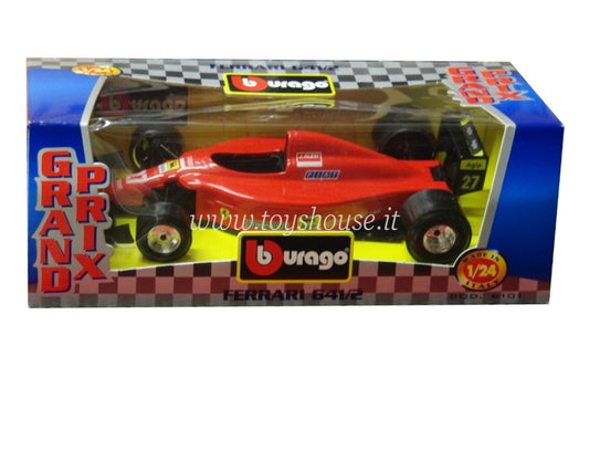 Bburago scala 1:24 articolo 6101 F1 Grand Prix Ferrari 641/2 Alesi