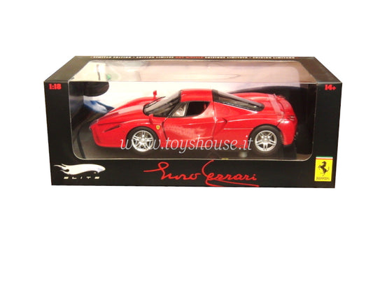 Hot Wheels 1:18 Scale Item J2919 Elite Ferrari Enzo Limited Edition