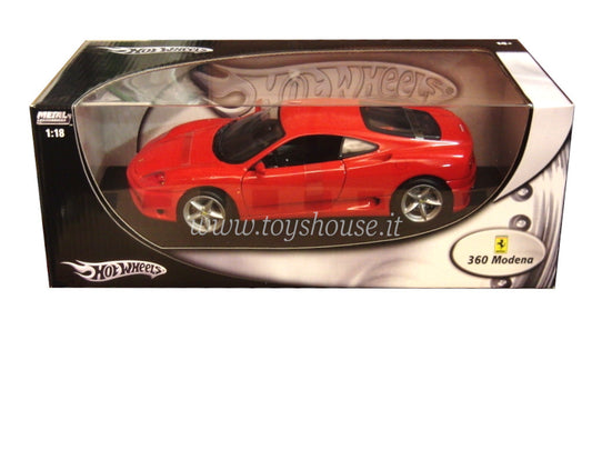 Hot Wheels scala 1:18 articolo 25736 Foundation Ferrari 360 Modena