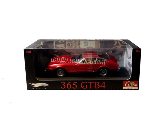 Hot Wheels scala 1:18 articolo L2981 Elite Ferrari 365 GTB4 Ed.Lim. 6060 pz