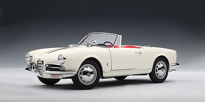 AUTOart scale 1:18 item 70156 Millennium Collection Alfa Romeo Giulietta 1300 Spider 1957