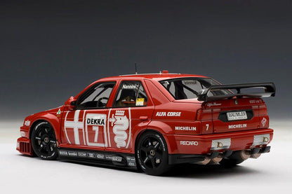 AUTOart 1:18 scale item 89304 Signature Collection Alfa Romeo 155 V6 TI DTM Winner Hockenheim 1993 n.7 Nannini